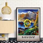 poster savoie vintage
