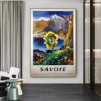 poster savoie vintage