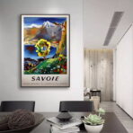 poster savoie vintage