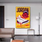 poster sneakers vintage