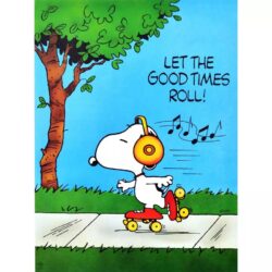 poster snoopy vintage