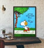 poster snoopy vintage