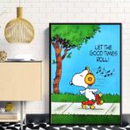 poster snoopy vintage