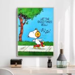 poster snoopy vintage