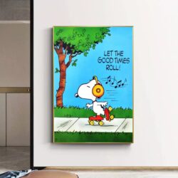 poster snoopy vintage