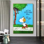 poster snoopy vintage