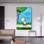 poster snoopy vintage
