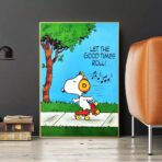 poster snoopy vintage
