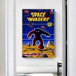 poster space invaders