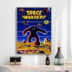 poster space invaders