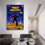 poster space invaders