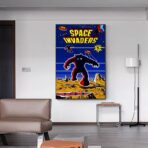 poster space invaders