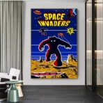 poster space invaders