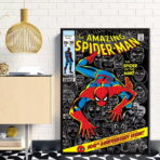 poster spiderman vintage