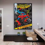 poster spiderman vintage