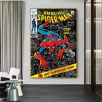 poster spiderman vintage