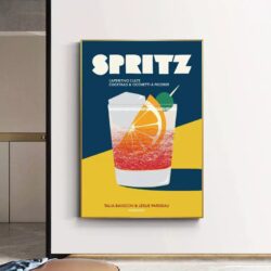 vintage spritz poster
