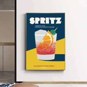 vintage spritz poster