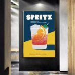 vintage spritz poster