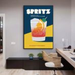 vintage spritz poster