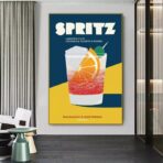 vintage spritz poster