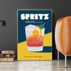 vintage spritz poster