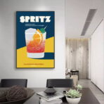 vintage spritz poster