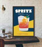 vintage spritz poster