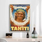 poster tahiti vintage