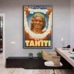 poster tahiti vintage