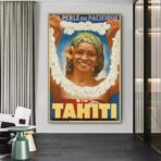 poster tahiti vintage