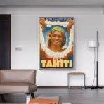 poster tahiti vintage