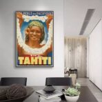 poster tahiti vintage