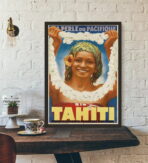 poster tahiti vintage