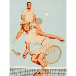 vintage tennis poster 1
