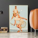 vintage tennis poster 1
