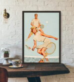 vintage tennis poster 1