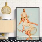 vintage tennis poster 1