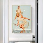 vintage tennis poster 1