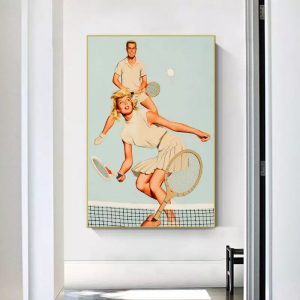vintage tennis poster 1
