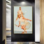 vintage tennis poster 1