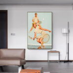vintage tennis poster 1