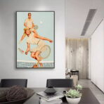 vintage tennis poster 1