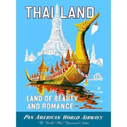 poster thailand vintage