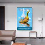 poster thailand vintage