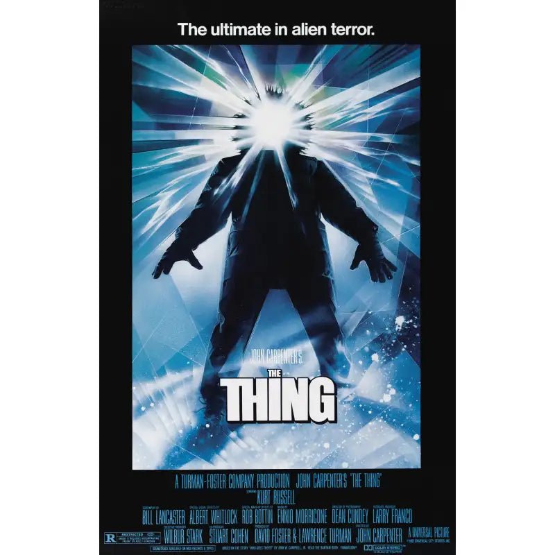 poster the thing 1982 poster the thing 1982
