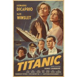 poster titanic vintage