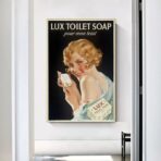 vintage toilet poster 1