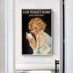 vintage toilet poster 1