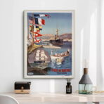 poster toulon vintage